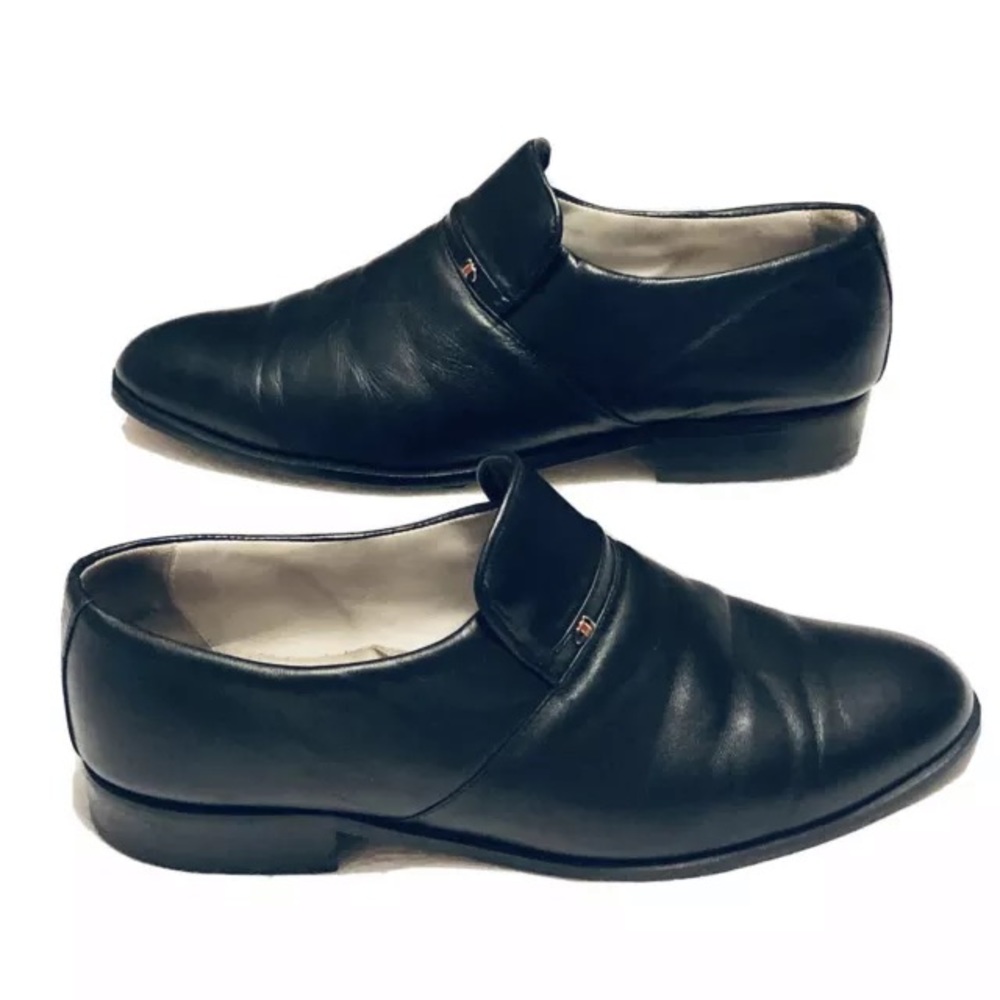 Men's classic social leather shoes size 11.5 - Picture 3 of 10